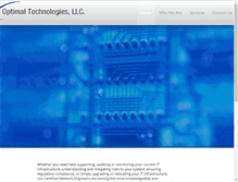 Tablet Screenshot of optimalteck.com